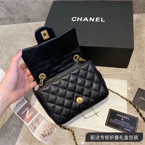 chanel black corner flap camera case|Mini camera case, Shiny lambskin & gold.